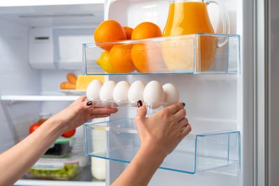 Eier im Kühlschrank lagern