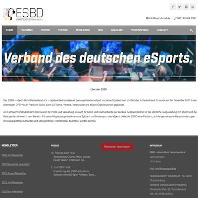 ESBD – eSport-Bund Deutschland e.V.
