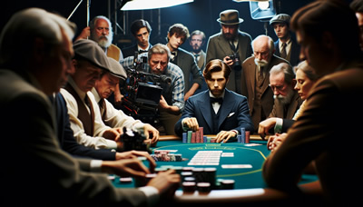 Mit Fokus auf professionelle Pokerszenen