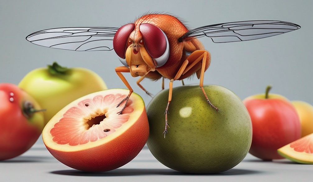 Fruchtfliegen bekämpfen mit Hausmittel, Fruchtfliegenfalle oder Obstfliegenfalle