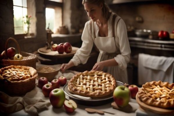 Die Geschichte und Ursprung vom Apfelkuchen