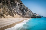 Strand einer Insel von Griechenland