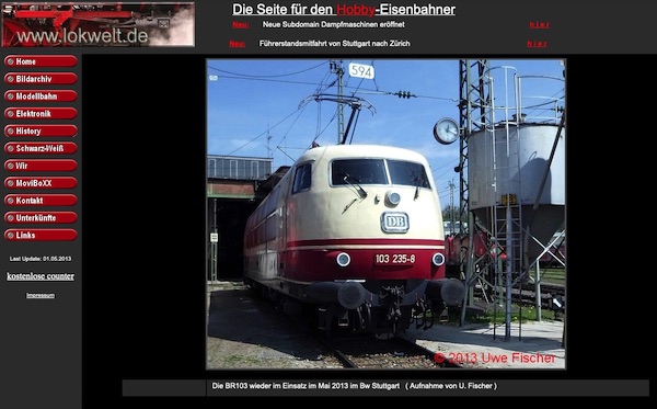 Lokwelt.de - die Seite für Hobby Eisenbahner und Freunden der Modelleisenbahnen