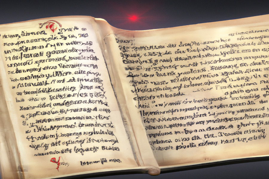 Beim Buch der Rätsel spricht man auch über das Manuskript von Voynich