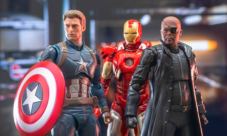 Marvel im Überfluss: Merch, Figuren und Spielautomaten