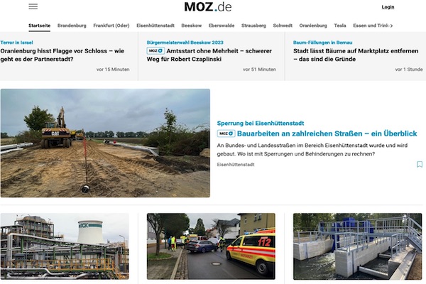 Märkische Oderzeitung MOZ