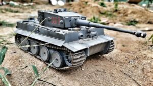 Panzerspiele - Tiger I Panzer als Miniatur