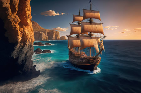 Das Piratenschiff: So lief ein Tag auf See ab