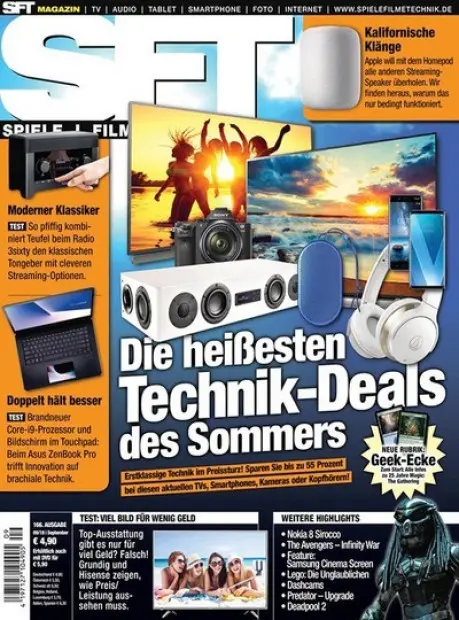 Cover der Zeitschrift SFT - Spiele Filme Technik