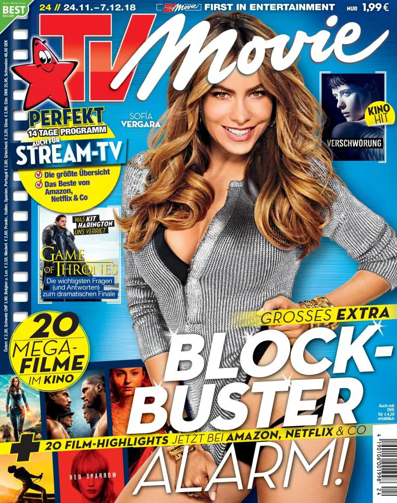 Cover der Zeitschrift TV Movie mit DVD